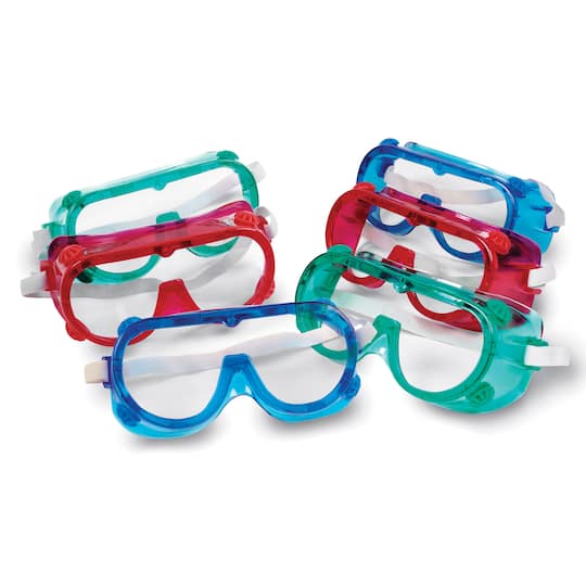 Learning Resources® Colored Safety Goggles 6 ct | 6" x 3" | Michaels®